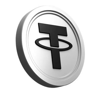 Koin Tether USDT ditampilkan di bagian kepercayaan komunitas trading